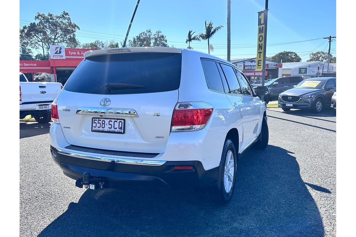 2012 Toyota KLUGER KX-R GSU45R