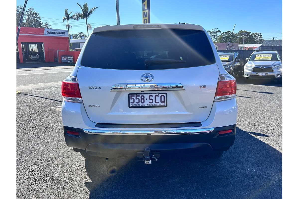 2012 Toyota KLUGER KX-R GSU45R