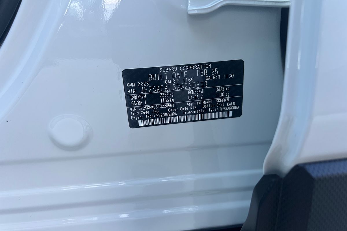 2025 Subaru Forester Hybrid L S5