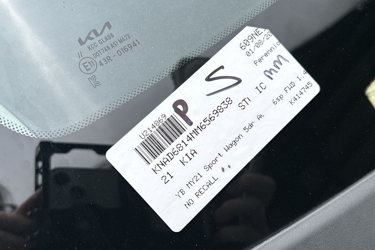 2021 Kia Stonic Sport YB