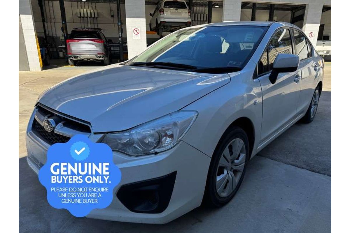2013 Subaru Impreza 2.0i G4