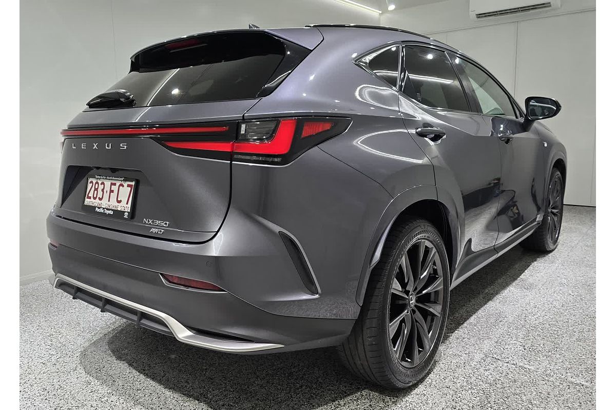 2022 Lexus NX350 NX350 F Sport 2.4L T Petrol Automatic Wagon TAZA25R