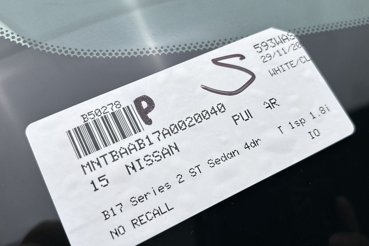 2015 Nissan Pulsar ST B17 Series 2