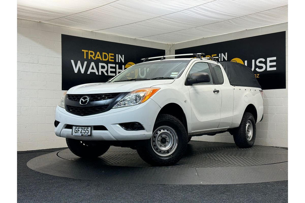 2012 Mazda BT-50 4WD GLX Extra Cab Manual 4X4