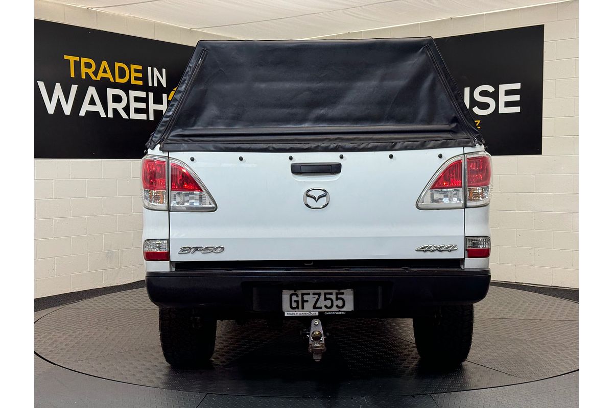 2012 Mazda BT-50 4WD GLX Extra Cab Manual 4X4