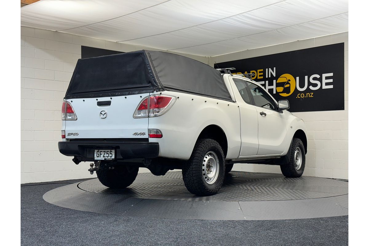 2012 Mazda BT-50 4WD GLX Extra Cab Manual 4X4