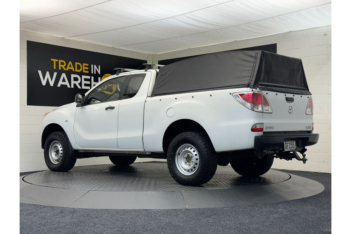 2012 Mazda BT-50 4WD GLX Extra Cab Manual 4X4