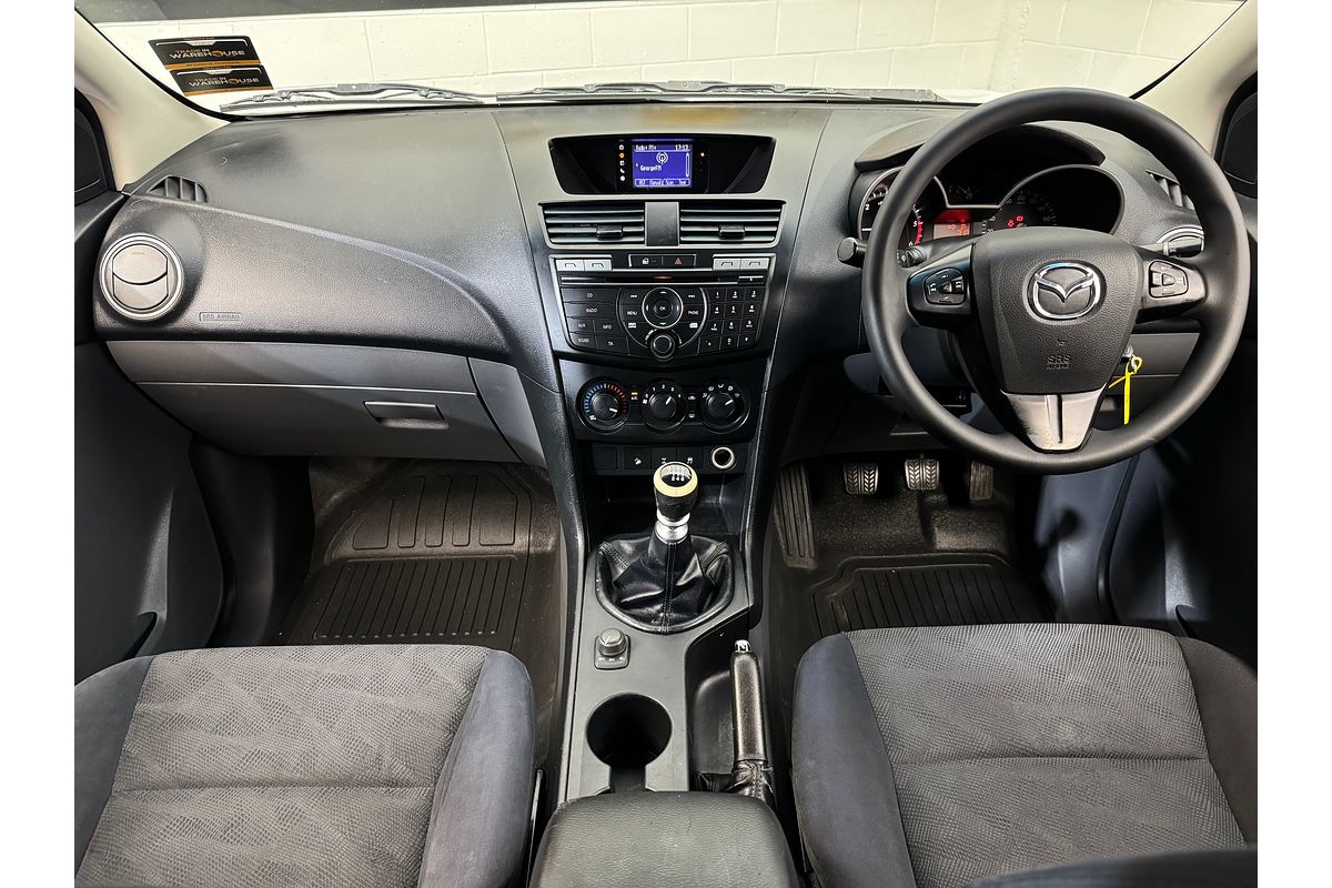 2012 Mazda BT-50 4WD GLX Extra Cab Manual 4X4