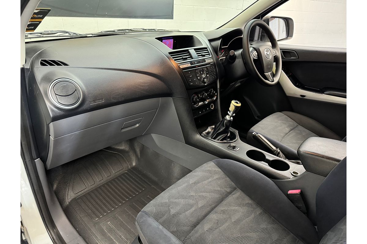 2012 Mazda BT-50 4WD GLX Extra Cab Manual 4X4
