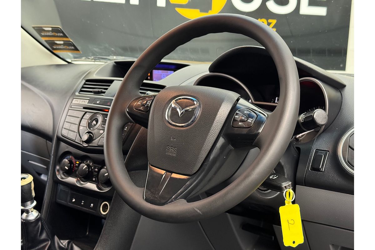 2012 Mazda BT-50 4WD GLX Extra Cab Manual 4X4