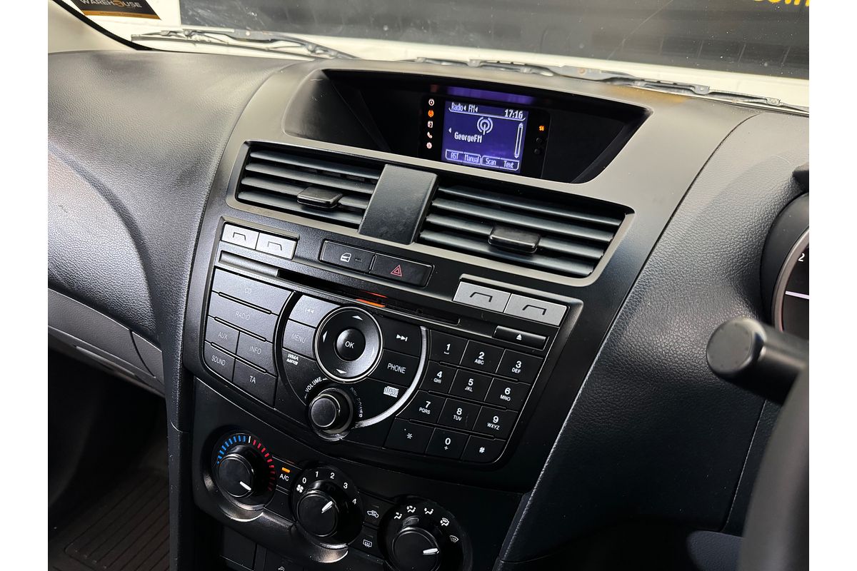 2012 Mazda BT-50 4WD GLX Extra Cab Manual 4X4