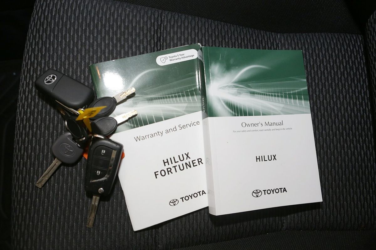 2022 Toyota Hilux Workmate TGN121R Rear Wheel Drive