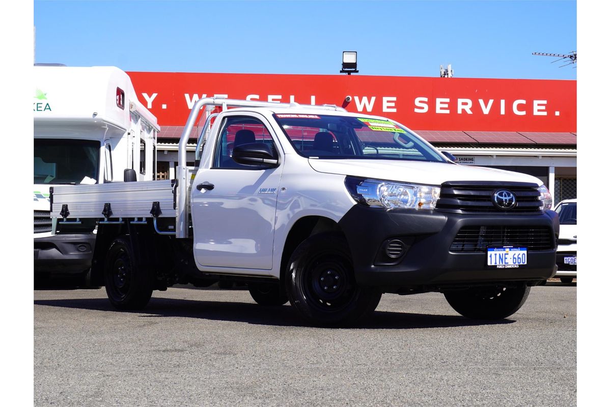 2024 Toyota Hilux Workmate TGN121R Rear Wheel Drive