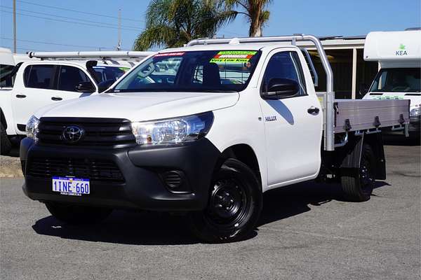 2024 Toyota Hilux Workmate TGN121R Rear Wheel Drive