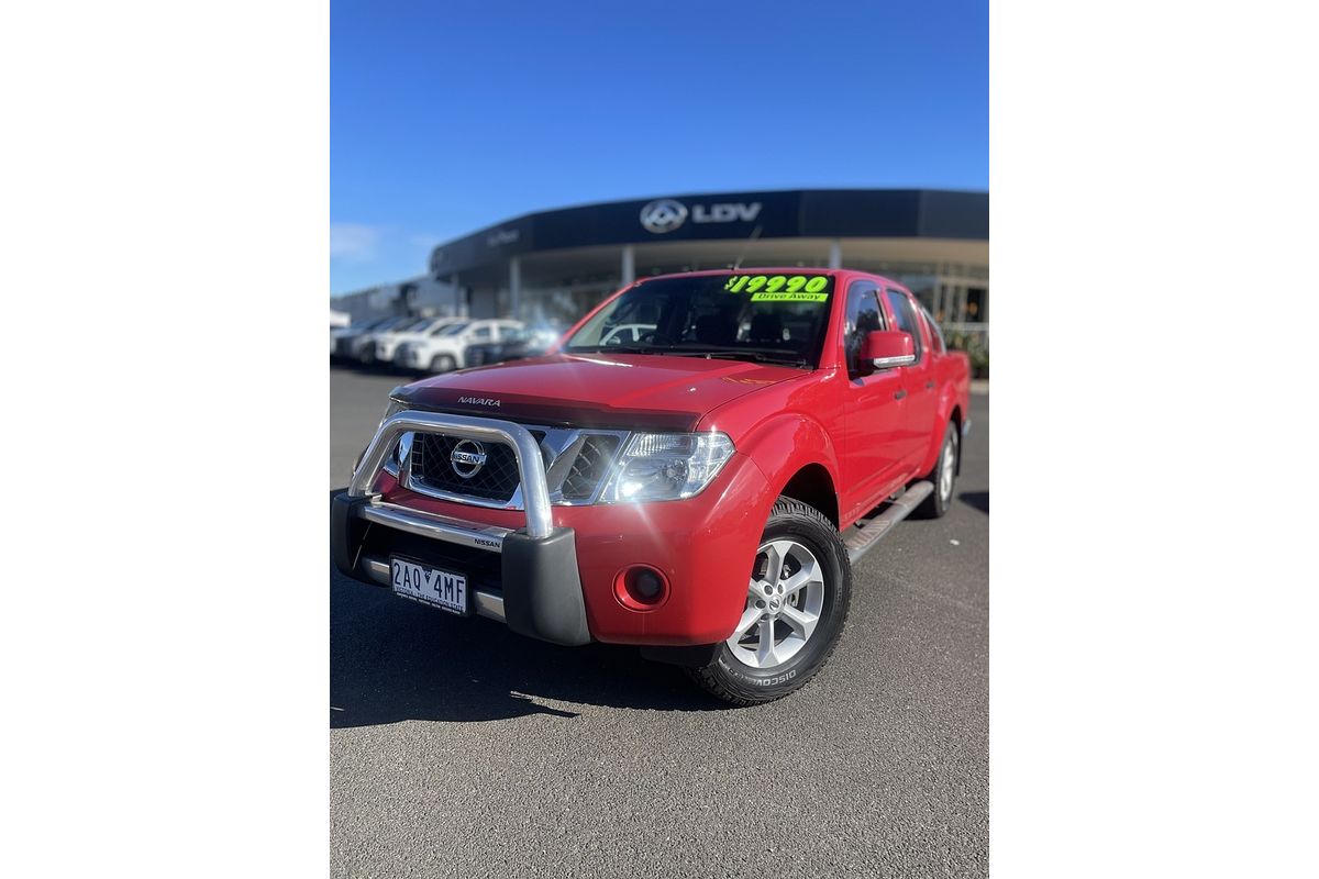 2013 Nissan Navara ST D40 Series 6 4X4