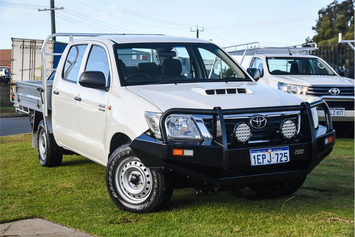2013 Toyota Hilux SR KUN16R Rear Wheel Drive