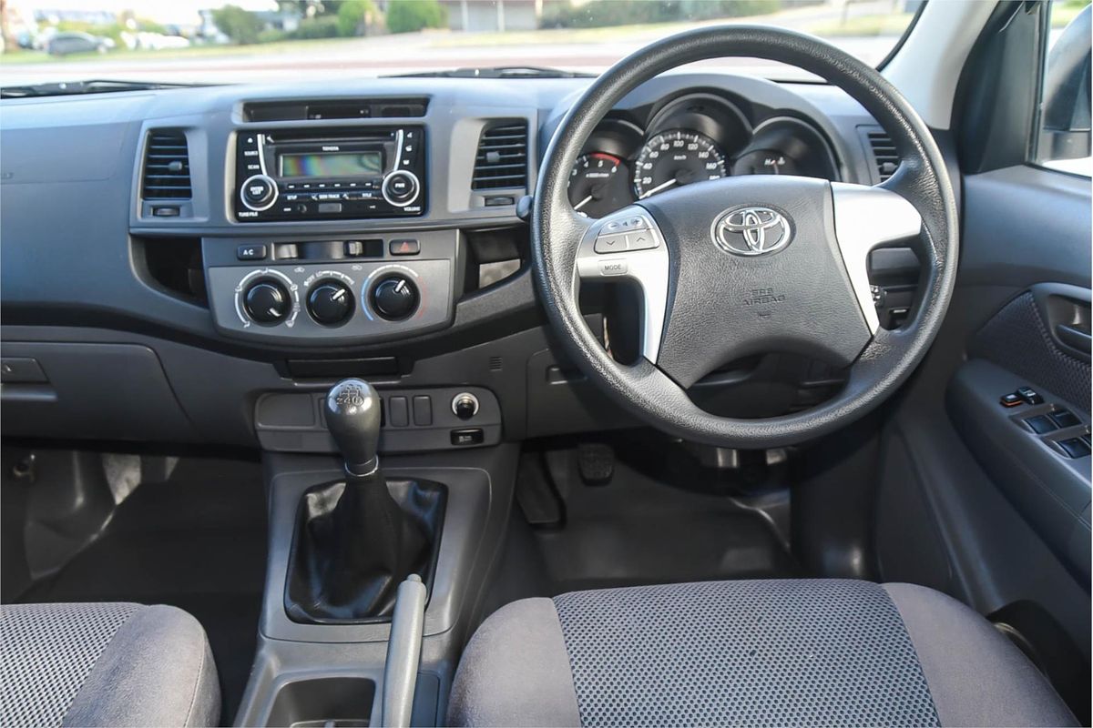 2013 Toyota Hilux SR KUN16R Rear Wheel Drive