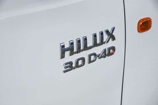 2013 Toyota Hilux SR KUN16R Rear Wheel Drive