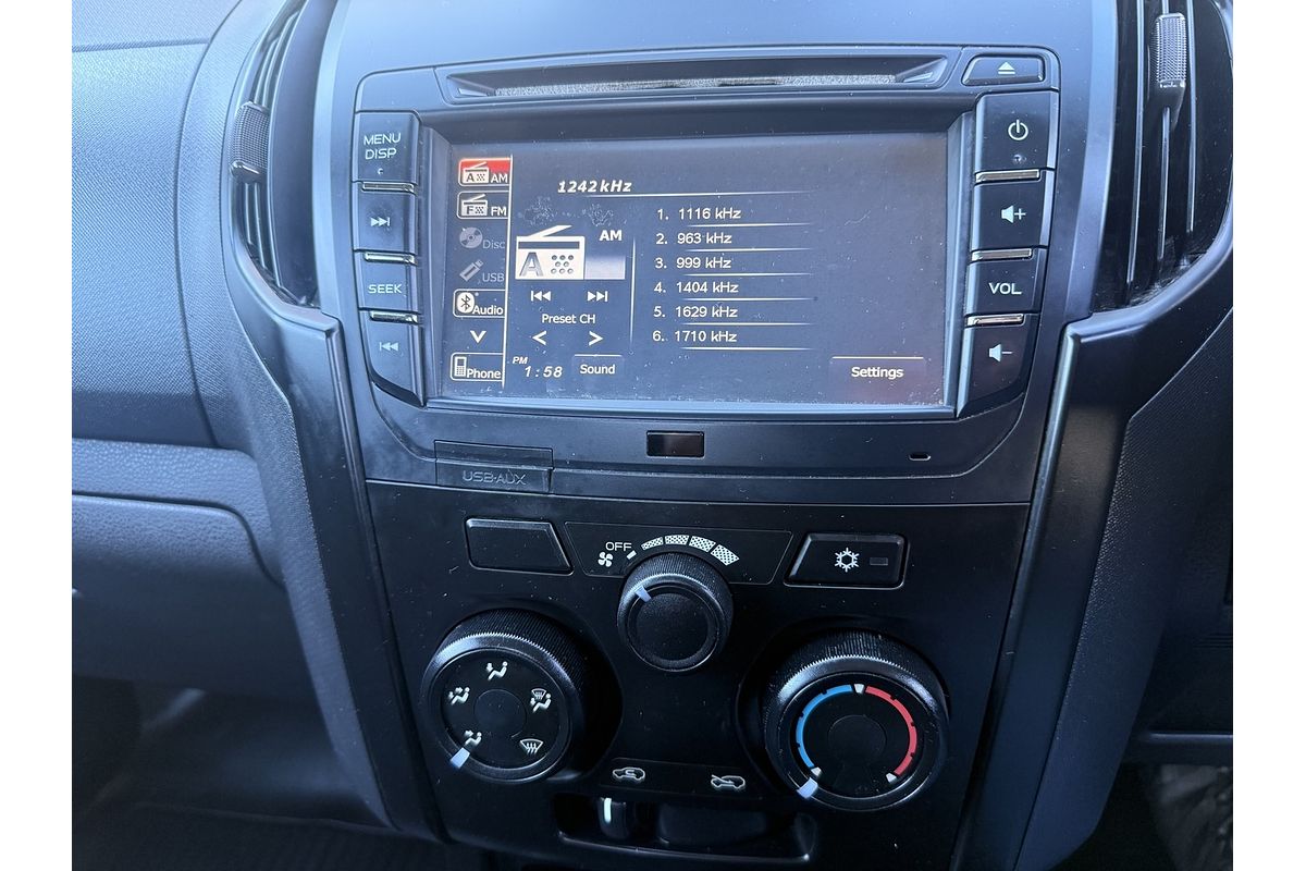 2018 Isuzu D-MAX SX High Ride Rear Wheel Drive