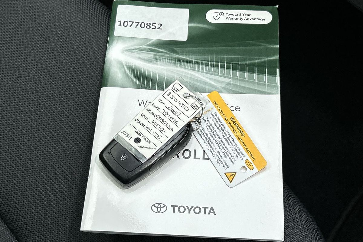 2023 Toyota Corolla Ascent Sport Hybrid ZWE219R