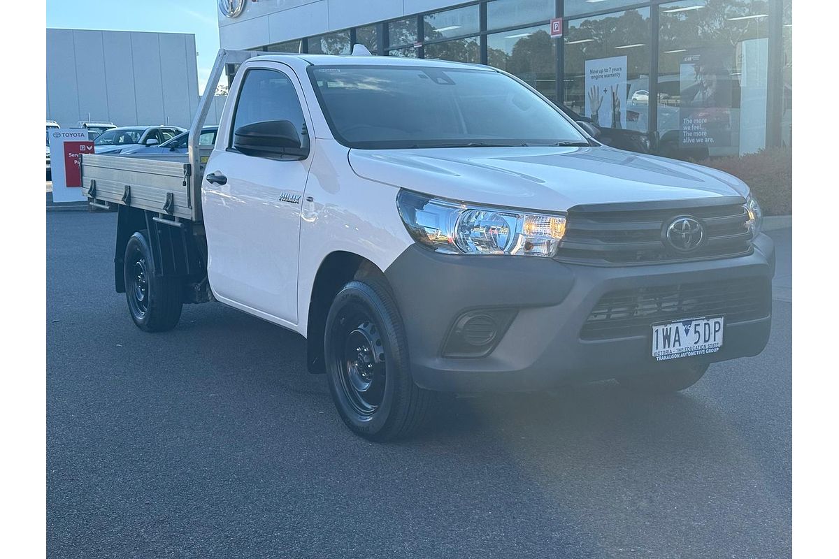 2022 Toyota Hilux Workmate TGN121R Rear Wheel Drive
