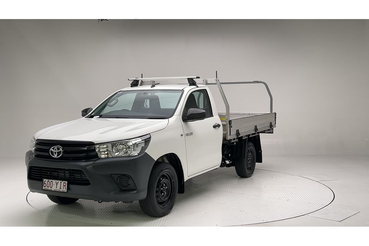 2018 Toyota Hilux Workmate TGN121R Rear Wheel Drive