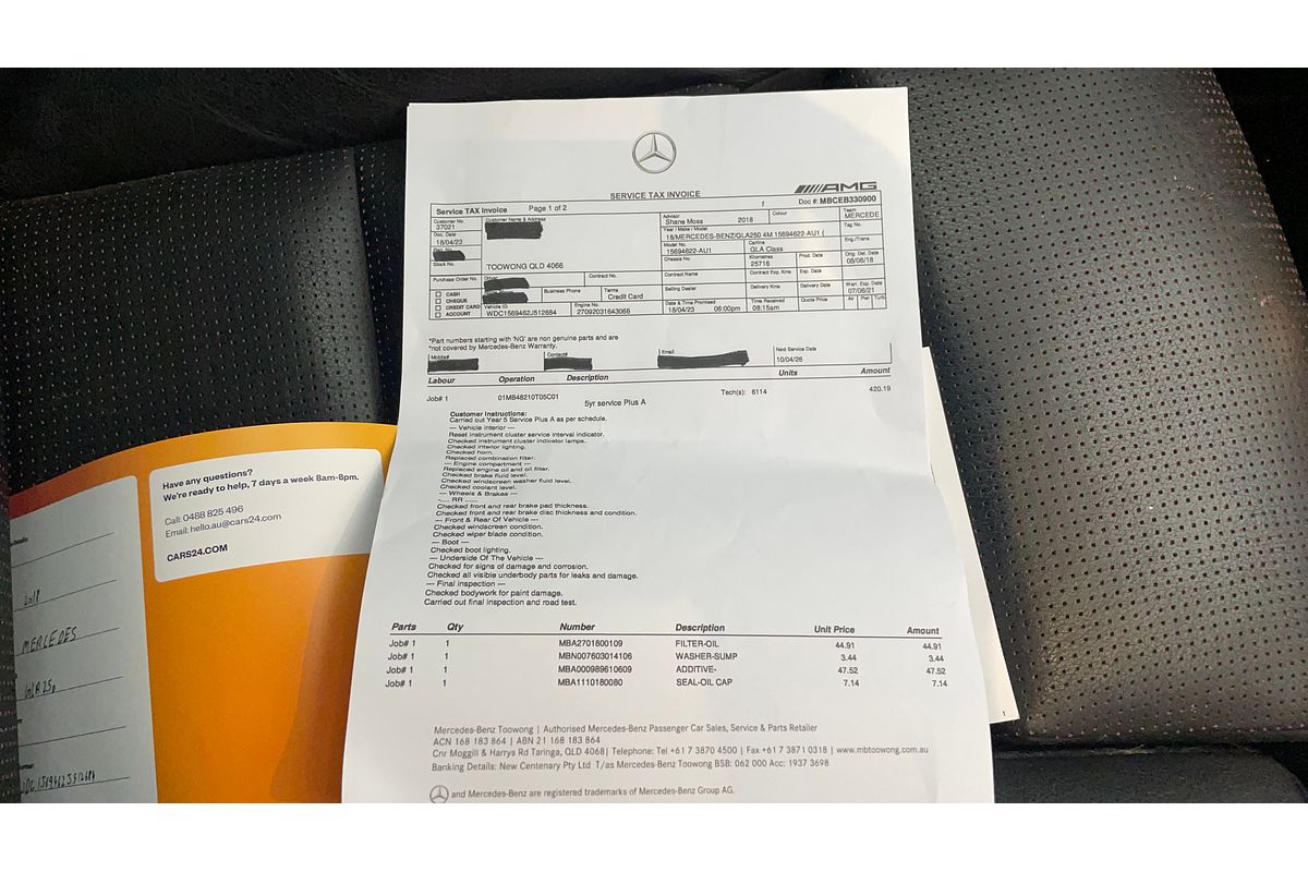 2018 Mercedes-Benz GLA-Class GLA250 X156
