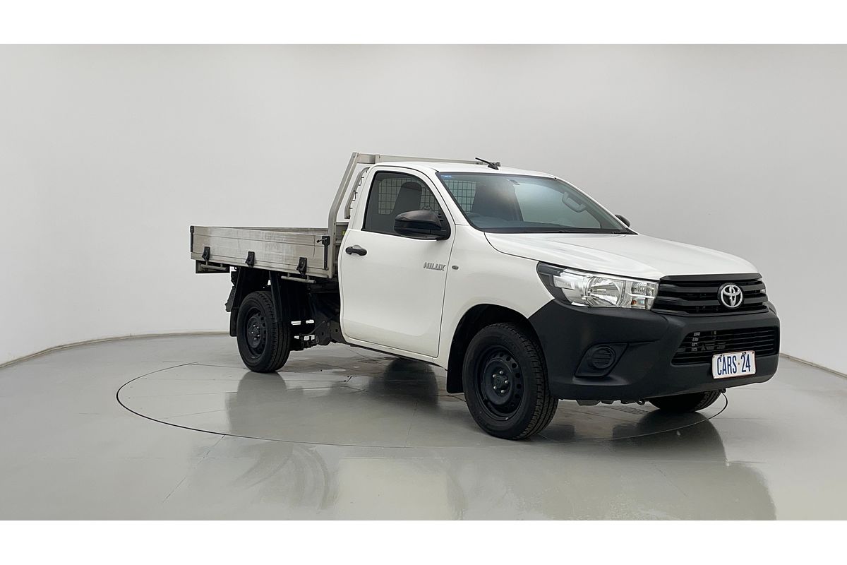 2018 Toyota Hilux Workmate TGN121R Rear Wheel Drive