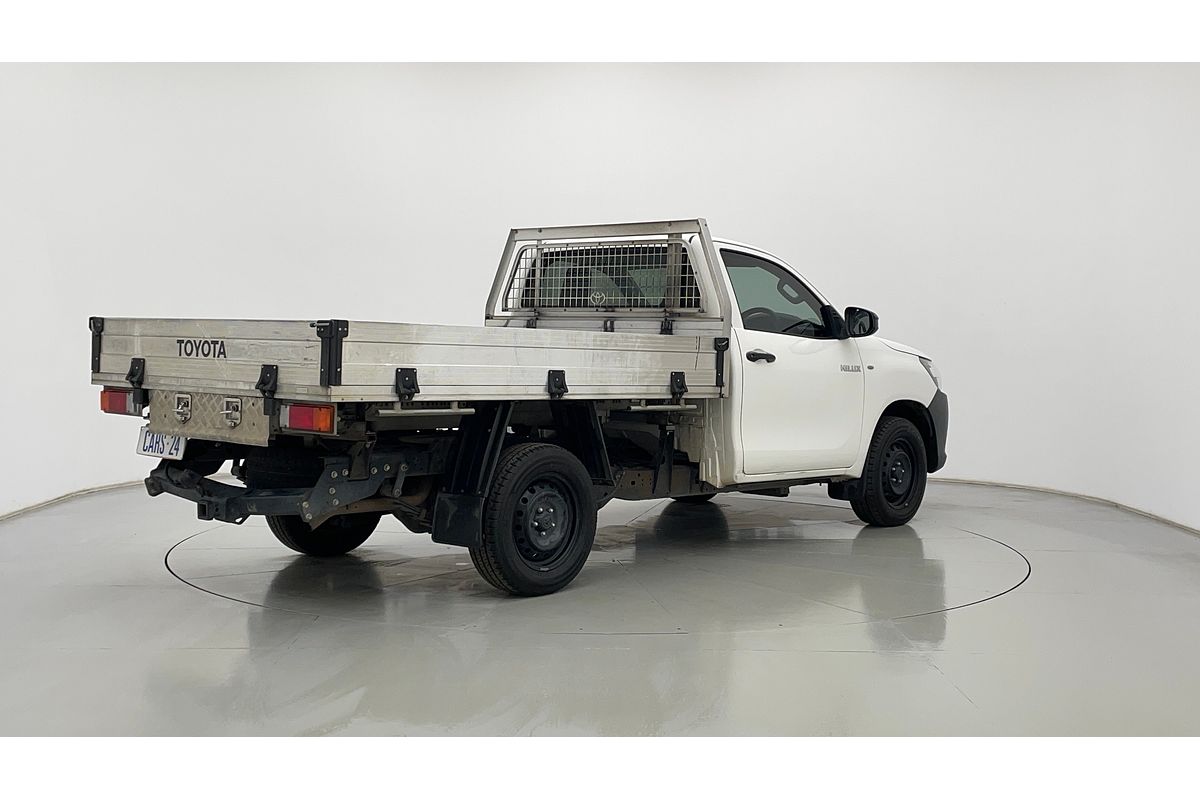 2018 Toyota Hilux Workmate TGN121R Rear Wheel Drive