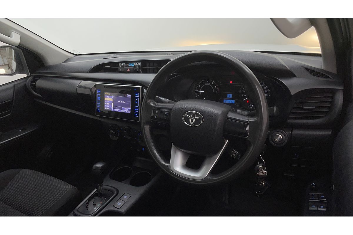 2018 Toyota Hilux Workmate TGN121R Rear Wheel Drive