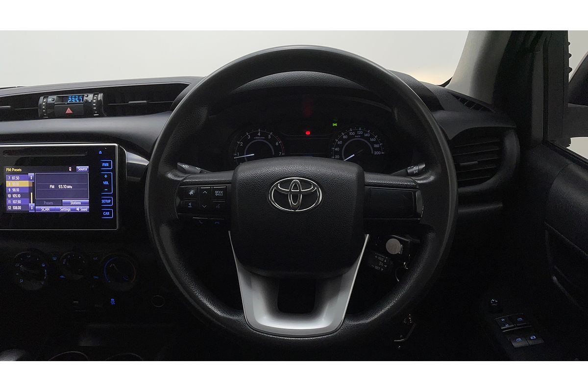 2018 Toyota Hilux Workmate TGN121R Rear Wheel Drive