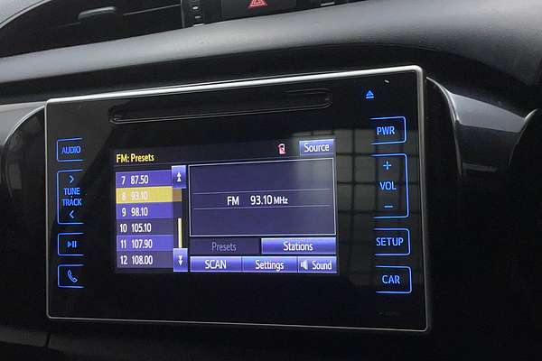 2018 Toyota Hilux Workmate TGN121R Rear Wheel Drive