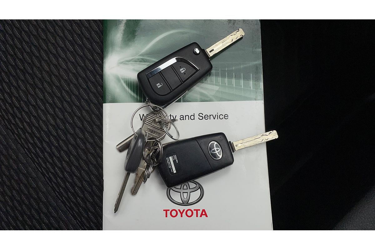 2018 Toyota Hilux Workmate TGN121R Rear Wheel Drive
