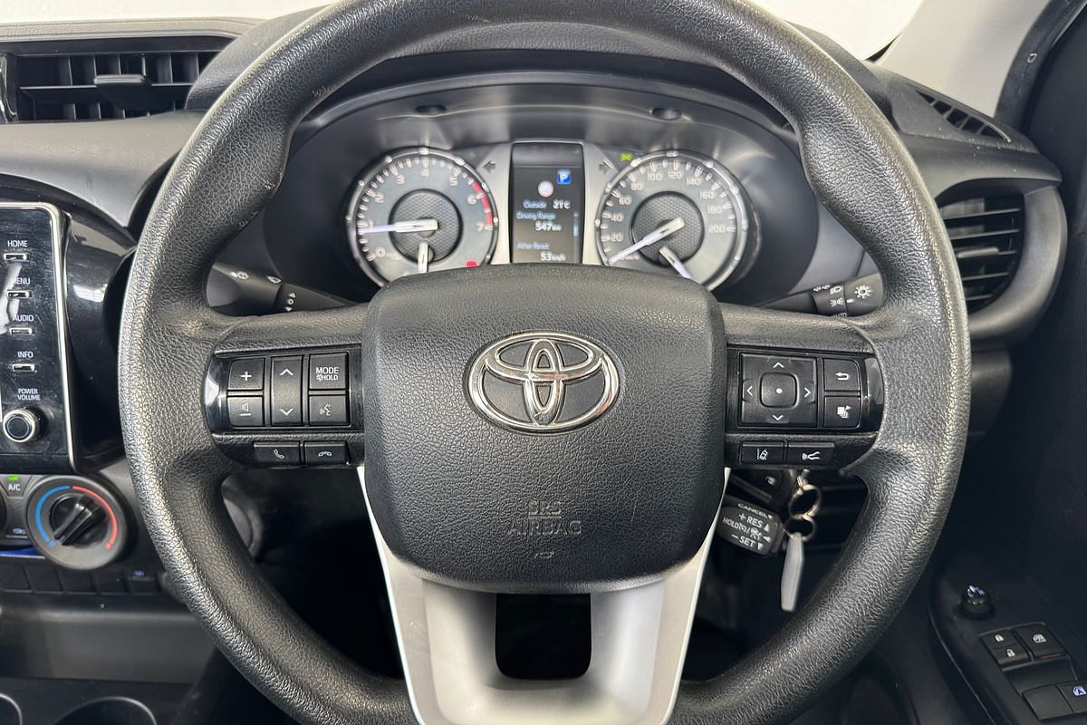 2022 Toyota Hilux Workmate TGN121R Rear Wheel Drive