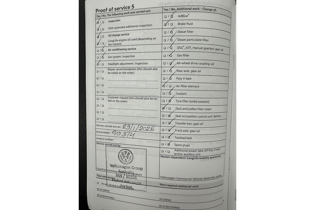 2023 Volkswagen Caddy TSI220 5 SWB