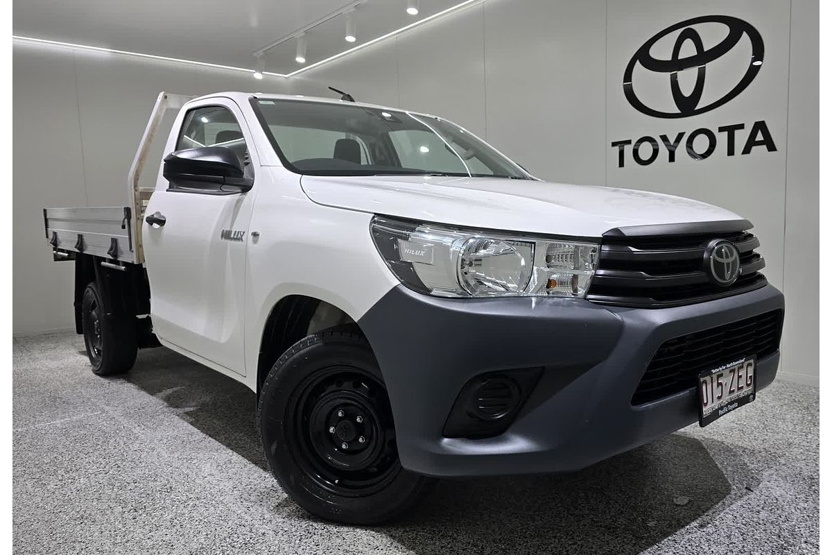2019 Toyota Hilux Hilux 4x2 Workmate 2.7L Petrol Manual Single Cab C/C TGN121R Rear Wheel Drive