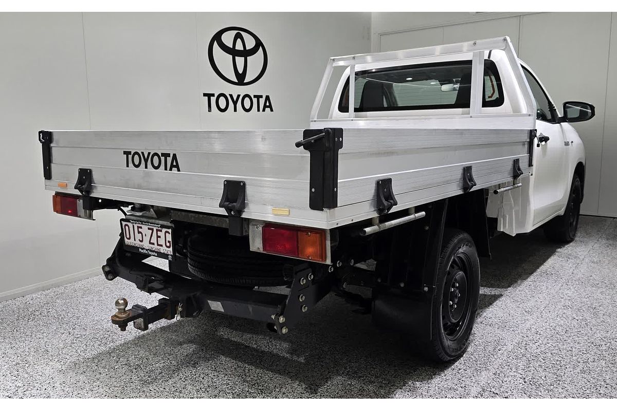 2019 Toyota Hilux Hilux 4x2 Workmate 2.7L Petrol Manual Single Cab C/C TGN121R Rear Wheel Drive