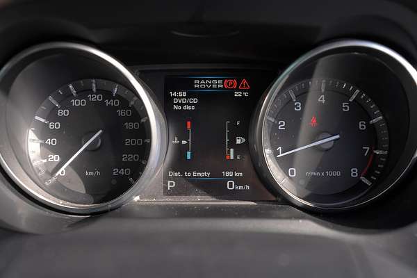 2012 Land Rover Range Rover Evoque Si4 Dynamic L538