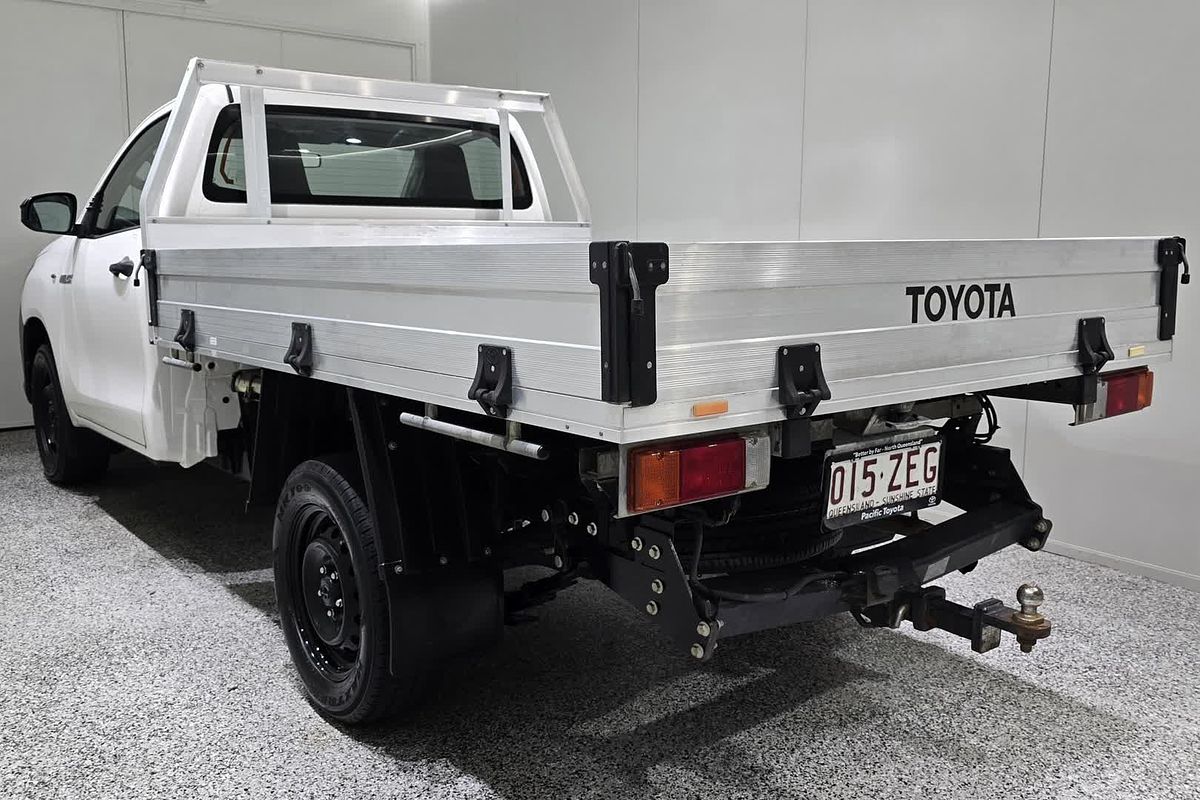 2019 Toyota Hilux Hilux 4x2 Workmate 2.7L Petrol Manual Single Cab C/C TGN121R Rear Wheel Drive