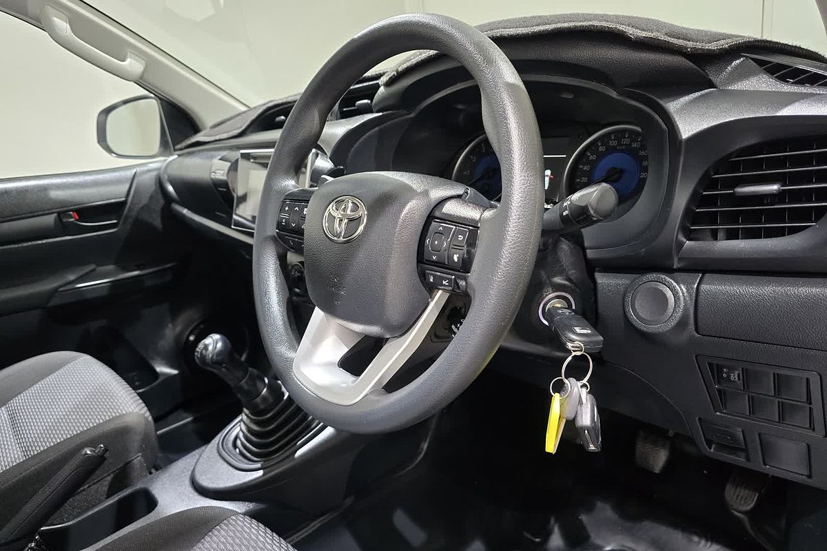 2019 Toyota Hilux Hilux 4x2 Workmate 2.7L Petrol Manual Single Cab C/C TGN121R Rear Wheel Drive
