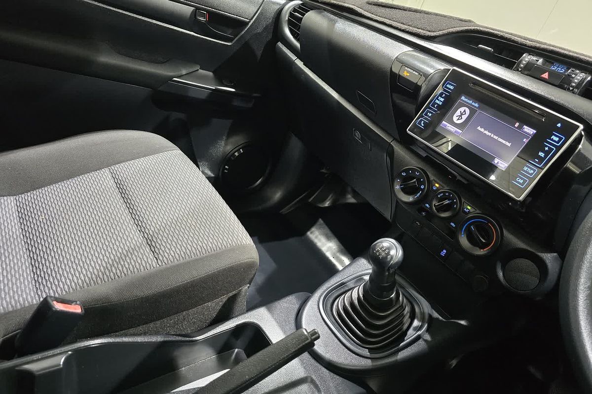 2019 Toyota Hilux Hilux 4x2 Workmate 2.7L Petrol Manual Single Cab C/C TGN121R Rear Wheel Drive