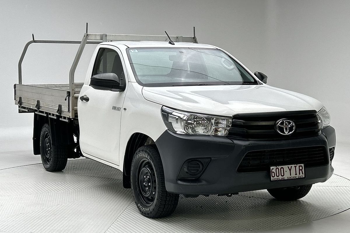 2018 Toyota Hilux Workmate TGN121R Rear Wheel Drive