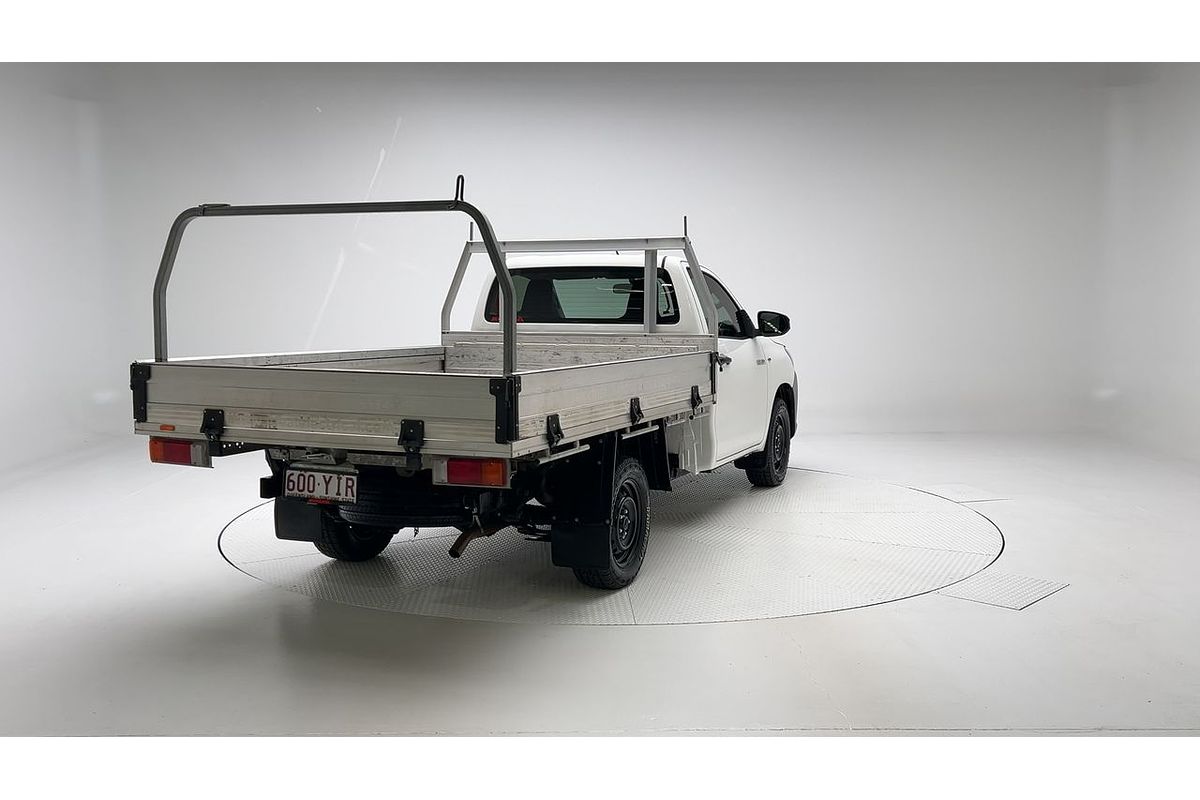 2018 Toyota Hilux Workmate TGN121R Rear Wheel Drive