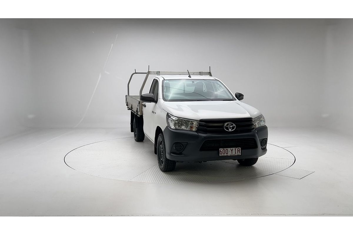 2018 Toyota Hilux Workmate TGN121R Rear Wheel Drive