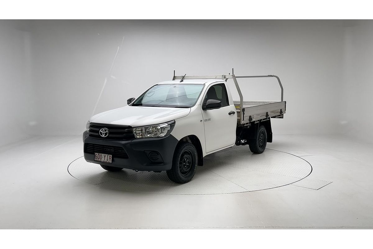 2018 Toyota Hilux Workmate TGN121R Rear Wheel Drive