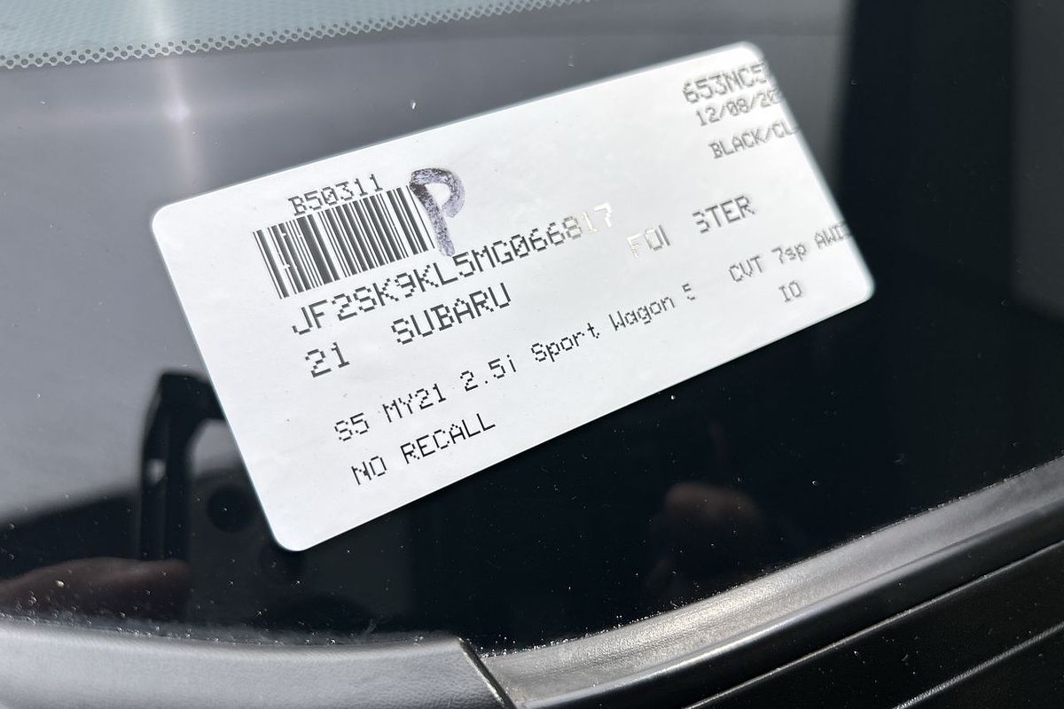 2021 Subaru Forester 2.5i Sport S5