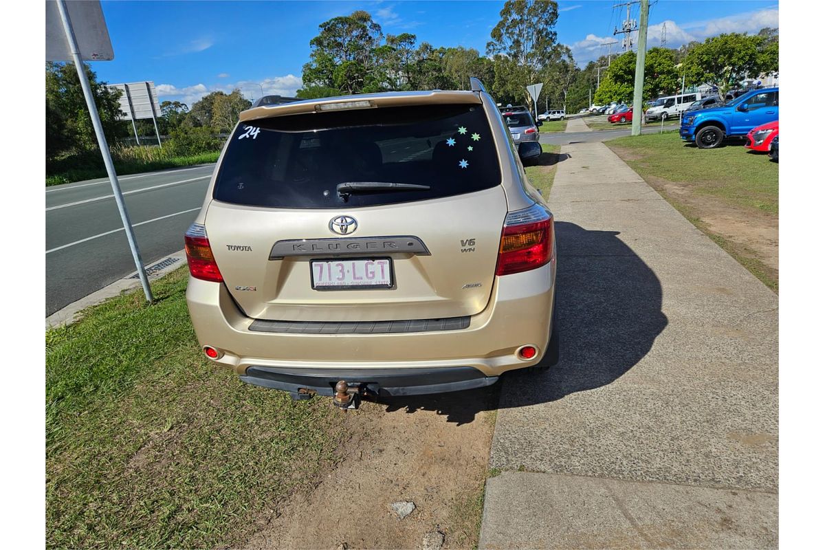 2008 Toyota Kluger KX-S GSU45R