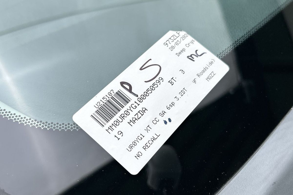 2019 Mazda BT-50 XT UR 4X4
