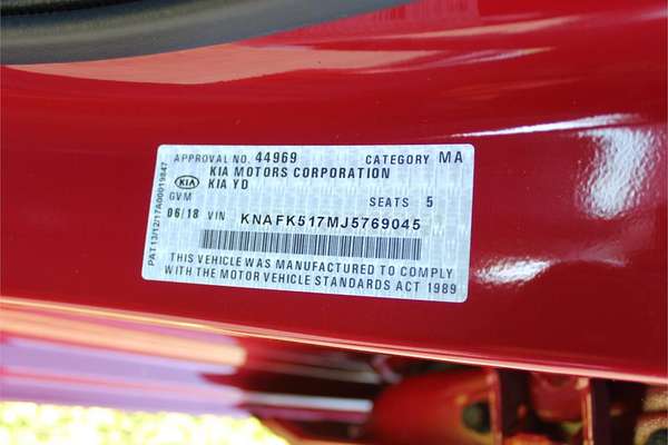 2018 Kia Cerato S YD MY18