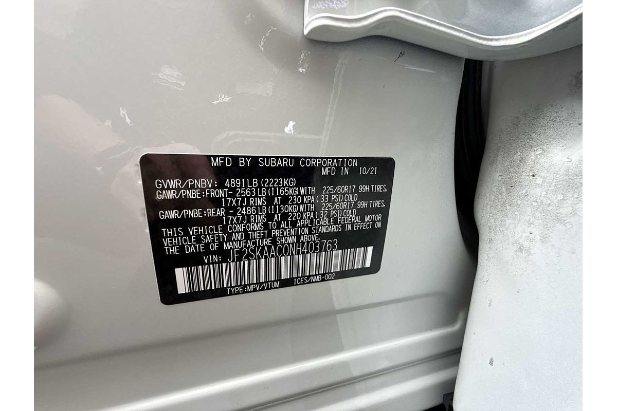 2022 Subaru Forester
